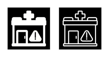 ziekenhuis vector pictogram