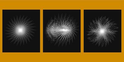 abstract circulaire meetkundig vorm geven aan. lijnen cirkel ontwerp. ronde dynamisch vorm geven aan. spiraal vector illustratie. lijnen in ronde cirkel het formulier. zwart en wit minimaal stijl meetkundig ontwerp. vector illustratie