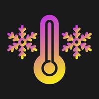 thermometer vector pictogram