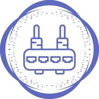 router vector pictogram