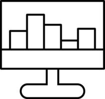 afgeronde gevulde bewerkbare beroerte equalizer icoon vector