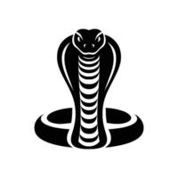 dynamisch elegantie koning cobra logo ideaal voor bedrijf, sport, en spel bedrijven vector