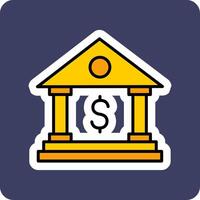 bank vector pictogram