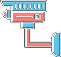 cctv camera vector pictogram