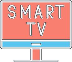 smart tv vector icoon