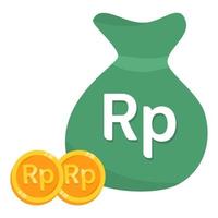 Indonesische roepia geld vector