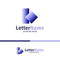 modern brief b logo ontwerp vector. creatief b logo concepten sjabloon vector