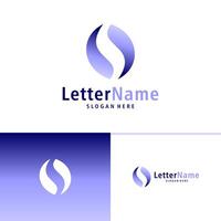 modern brief s logo ontwerp vector. creatief s logo concepten sjabloon vector