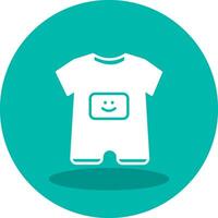 baby jongen kleding vector icoon