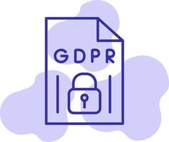 gdpr vector icoon