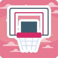 basketbal hoepel vector icoon