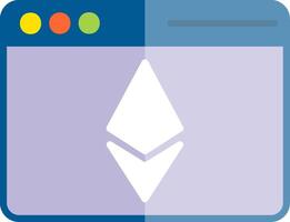 ethereum browser vector icoon