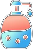 baby shampoo vector icoon