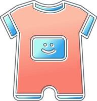 baby jongen kleding vector icoon