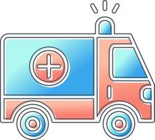 ambulance vector pictogram