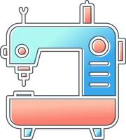 naaimachine vector pictogram