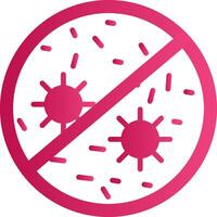 antibacteriële vector icoon