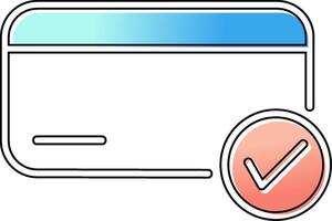 creditcard vector pictogram