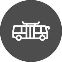 bus creatief icoon ontwerp vector