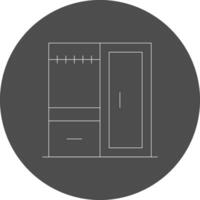 garderobe creatief icoon ontwerp vector