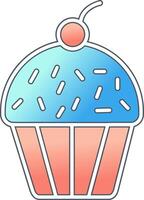 cupcake vector icoon