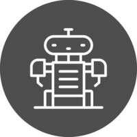 robot creatief icoon ontwerp vector