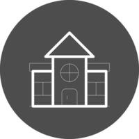 pensioen huis creatief icoon ontwerp vector