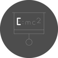 relativiteit creatief icoon ontwerp vector