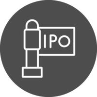 ipo creatief icoon ontwerp vector