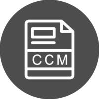 ccm creatief icoon ontwerp vector