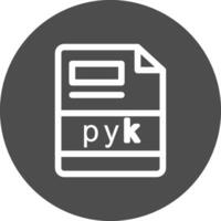 pyk creatief icoon ontwerp vector