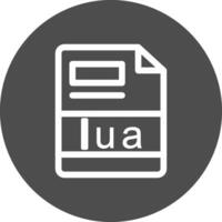 lua creatief icoon ontwerp vector