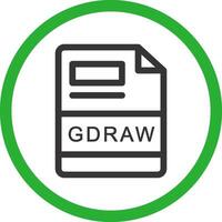 gdraw creatief icoon ontwerp vector