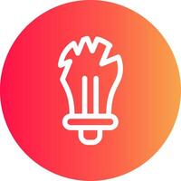 lamp creatief icoon ontwerp vector