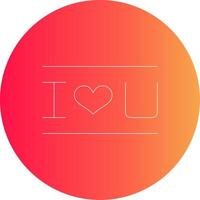 liefde creatief icoon ontwerp vector