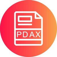 pdax creatief icoon ontwerp vector