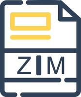 zim creatief icoon ontwerp vector