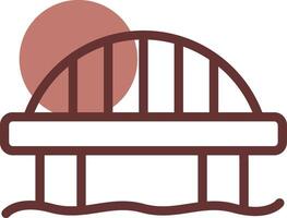 brug creatief icoon ontwerp vector