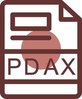 pdax creatief icoon ontwerp vector