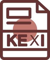 kexi creatief icoon ontwerp vector