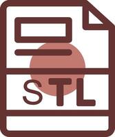 stl creatief icoon ontwerp vector