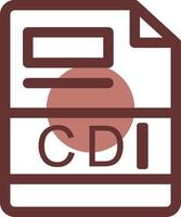 cdi creatief icoon ontwerp vector