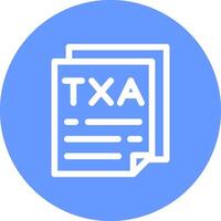 belastingen creatief icoon ontwerp vector