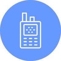 walkie talkie creatief icoon ontwerp vector