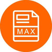 max. hoogte creatief icoon ontwerp vector