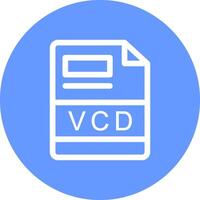 vcd creatief icoon ontwerp vector