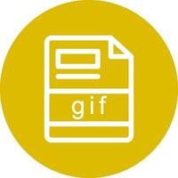 gif creatief icoon ontwerp vector