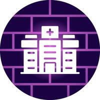 ziekenhuis creatief icoon ontwerp vector