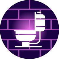 toilet creatief icoon ontwerp vector