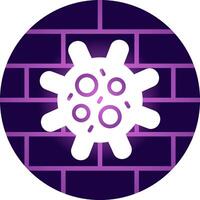 virus creatief icoon ontwerp vector